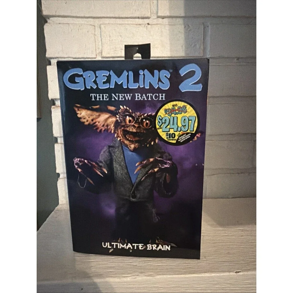 NECA Gremlins 2 The New Batch Ultimate Brain Figure NIB